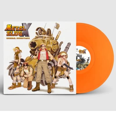 SNK Sound Team - Metal Slug X Original Soundtrack (OST) [LP] (Orange Vinyl, Limited)1