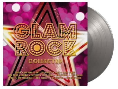 Various Artists - Glam Rock Collected [2LP] (LIMITED SILVER 180 Gram Audiophile Vinyl)1
