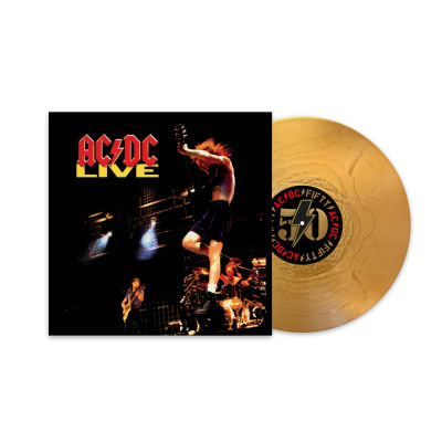 AC/DC - Live [2LP] (Gold Metallic Vinyl)1