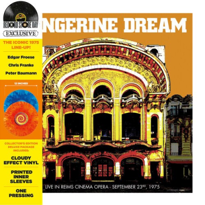 Tangerine Dream - Live At Reims Cinema Opera (1975) [2LP] (Orange & Blue Cloudy Effect Vinyl)1