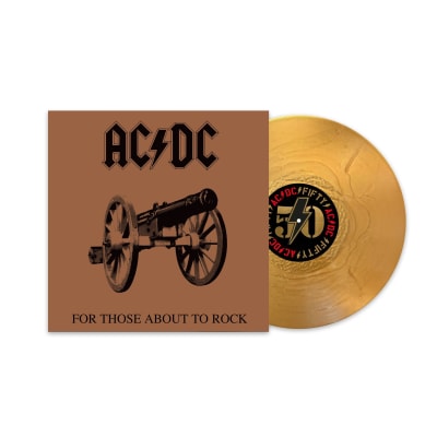 AC/DC - For Those About To Rock [LP] (Metallic Gold Vinyl)1