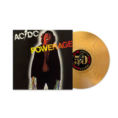 AC/DC - Powerage [LP] (Metallic Gold Vinyl)1