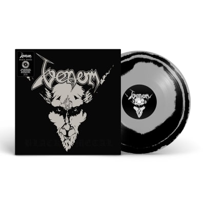 Venom - Black Metal [LP] (Silver & Black Splatter Colored Vinyl. indie-retail exclusive)1