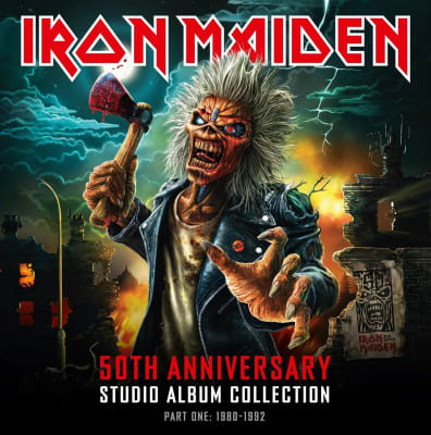 Iron Maiden - 50th Anniversary Studio Album Collection, Part One: 1980-1992 [Box Set, 10LP] (Multicolor Vinyl)1
