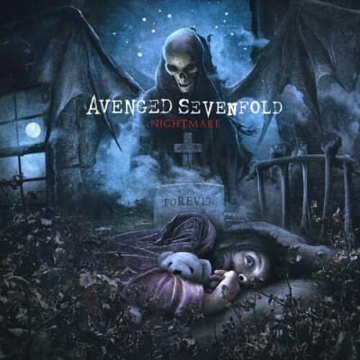 Avenged Sevenfold - Nightmare [2LP] (Maroon & Black Splatter Colored Vinyl)1