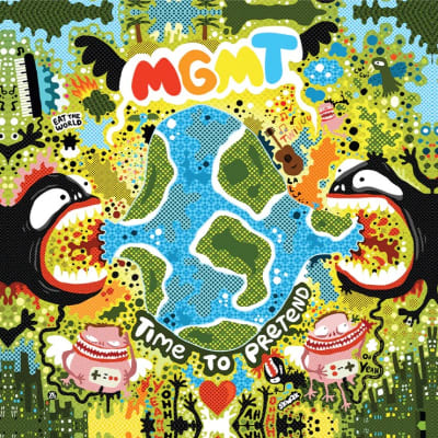 MGMT - Time To Pretend [EP] (Banana Yellow Vinyl, Original Artwork)1