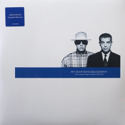 Pet Shop Boys - Discography [2LP] (Transparent Blue Vinyl, 2023 Remaster)1