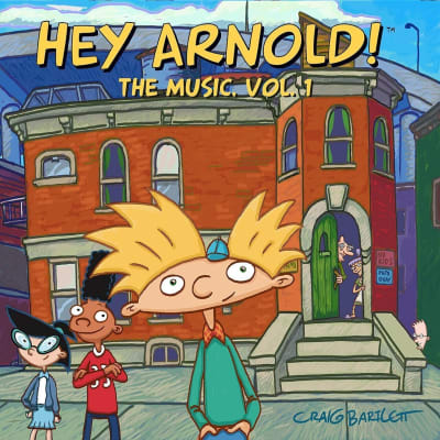 Jim Lang - Hey Arnold! The Music Vol. 1 (OST) [LP] (Helga Pie Chart Vinyl)1