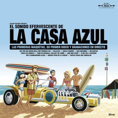 La Casa Azul - El Sonido Efervescente De La Casa Azul [2LP] (Opaque Sky Blue Colour Vinyl)1