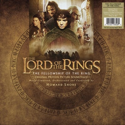 Howard Shore - The Lord of the Rings: Fellowship Of The Rings (OST) [2LP] (Palantir Clear Vinyl, Limited, Indie-Retail Exc)1