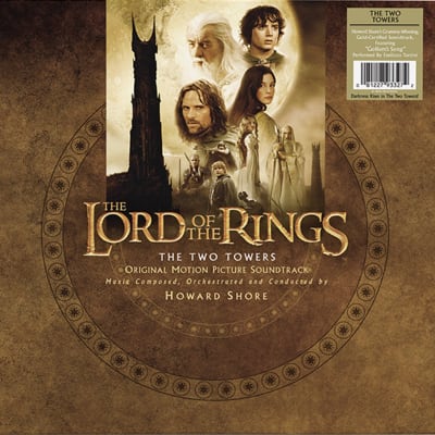 Howard Shore - The Lord of the Rings: The Two Towers (OST) [2LP] (Palantir Clear Vinyl)1