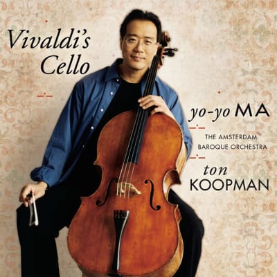 Yo-Yo Ma, The Amsterdam Baroque Orchestra, Ton Koopman - Vivaldi's Cello [2LP] (Transparent Vinyl, Music On Vinyl)