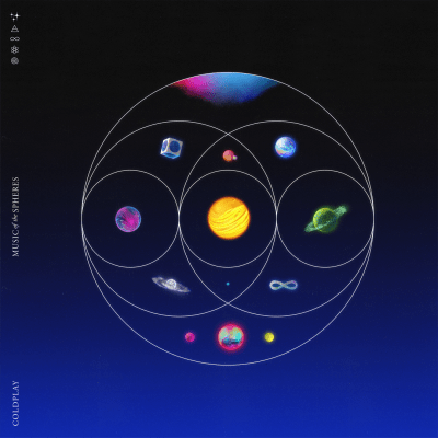 Coldplay - Music of the Spheres [LP] (Clear EcoRecord, Made From Recycled Bottles)