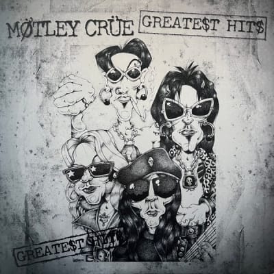 Mötley Crue - Greatest Hits [2LP] (Silver Marble Vinyl)