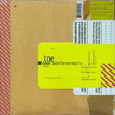 Toe - New Sentimentality [LP] (Tan & Clear Color-in-Color Vinyl)1