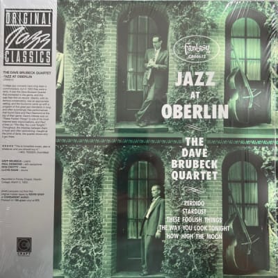 The Dave Brubeck Quartet - Jazz At Oberlin [LP] (Original Jazz Classics Series, Gatefold)1