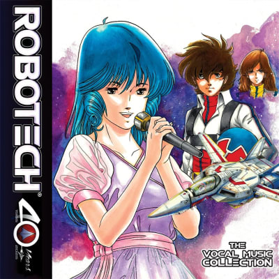 Various Artists - Robotech: The Vocal Musical Collection (OST) [LP] (Blue, White, Red Striped Vinyl)1