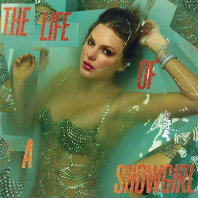 Taylor Swift - The Life of a Showgirl [LP] (Sweat & Vanilla Perfume Portofino Orange Glitter Vinyl)