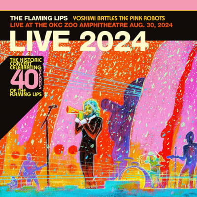 The Flaming Lips - Yoshimi Battles The Pink Robots - Live at the Zoo Amphitheatre, Oklahoma City, August 30, 2024 [2LP] (Highlighter Vinyl, Record Store Day)1