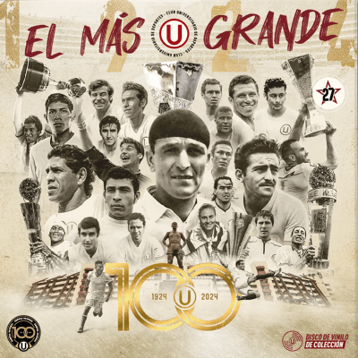Varios Artistas - Universitario Centenario [LP] (Vinilo Dorado)1