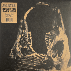 King Gizzard & The Lizard Wizard - Infest The Rats' Nest [LP] (Red & Black Vinyl)