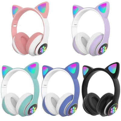 Audifono Bluetooth Cat Ear1