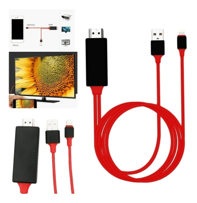 Cable Adaptador Hdmi Compatible Con iPhone/iPad Lightning1