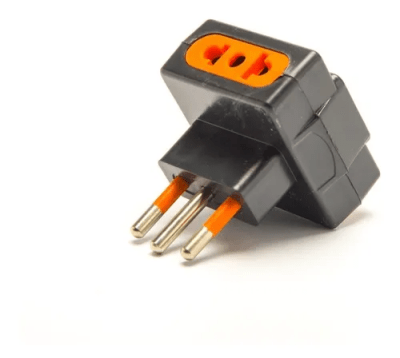 Adaptador Enchufe Triple 3 Patas Rio X 2