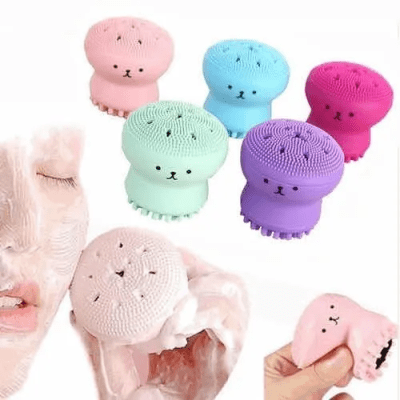 Exfoliante de Silicona Tipo Pulpo