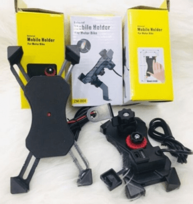 Soporte De Celular Para Moto Con Cargador Usb Porta Telefono ZM-004