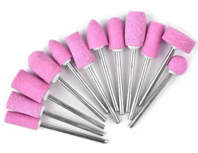 Set De Torno Para Uñas 12uni Ceramica2