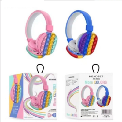 Audífonos Bluetooth Pop It Push Fidget