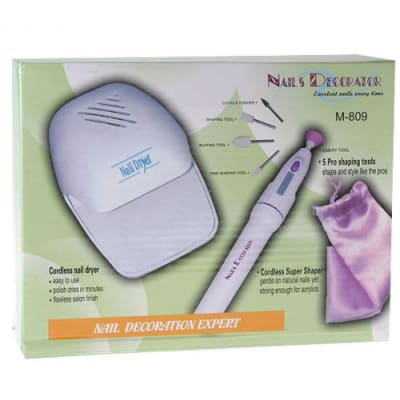 Kit Completo Manicura Torno Y Secador Para Uñas