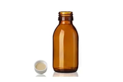 Botella 80ML Plastico Ambar