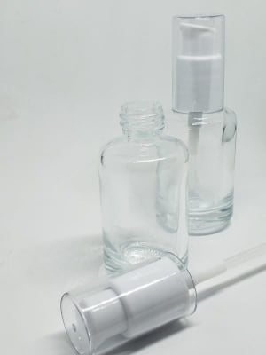 Frasco De Vidrio 30ml + Bomba1