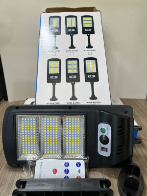 Lampara Led Solar Chip 120 Cob 45w