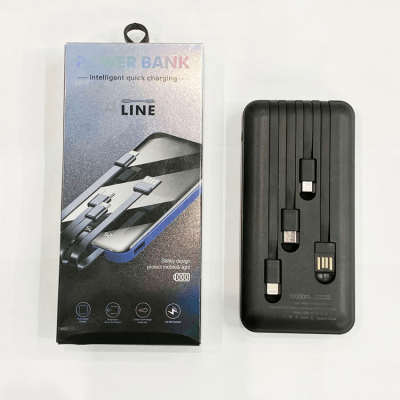 Cargador Portatil 4line 10000 mAh con 4 USB