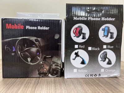 soporte tablero mobile phone holder caja negra colores