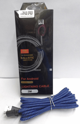 Cable V8 de 3 Metros MUJU