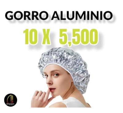 Gorro Térmico De Aluminio Para Masajes O Tratamientos5