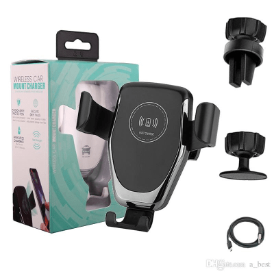 Soporte Cargador de Auto Wireless Car Mount Charger4
