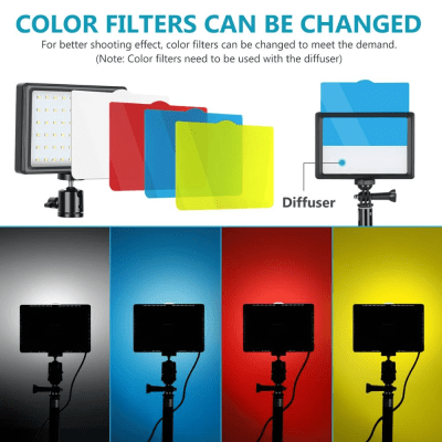 Cuadro Led Multicolor Con Tripod