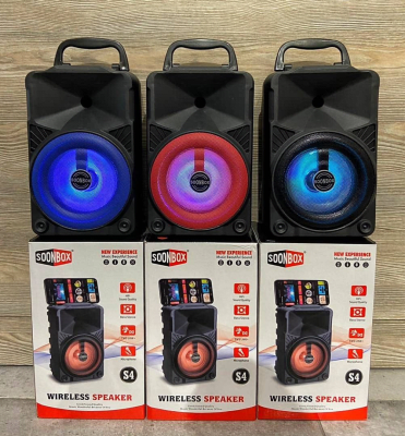 Corneta Soonbox Bluetooth Usb Micro Sd Radio Con Micrófono