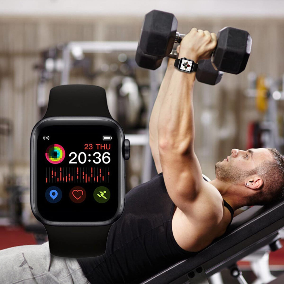 Reloj Inteligente Smartwatch T500 | Ali Importaciones Mundo Magico