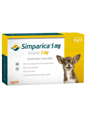 Simparica 1.3 a 2.5kg