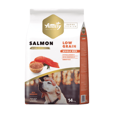 Amity Perro Adulto Salmon1