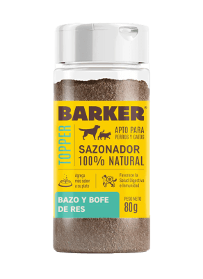 Barker bites Sazonador Bazo y Bofe de res