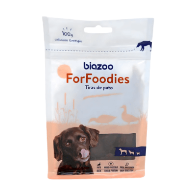 Snack Biazoo Dog Tiras de Pato