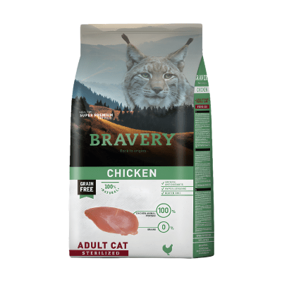 Bravery Cat Chicken Adulto Sterilized