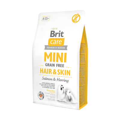Brit Care Dog Mini GF Hair & Skin1